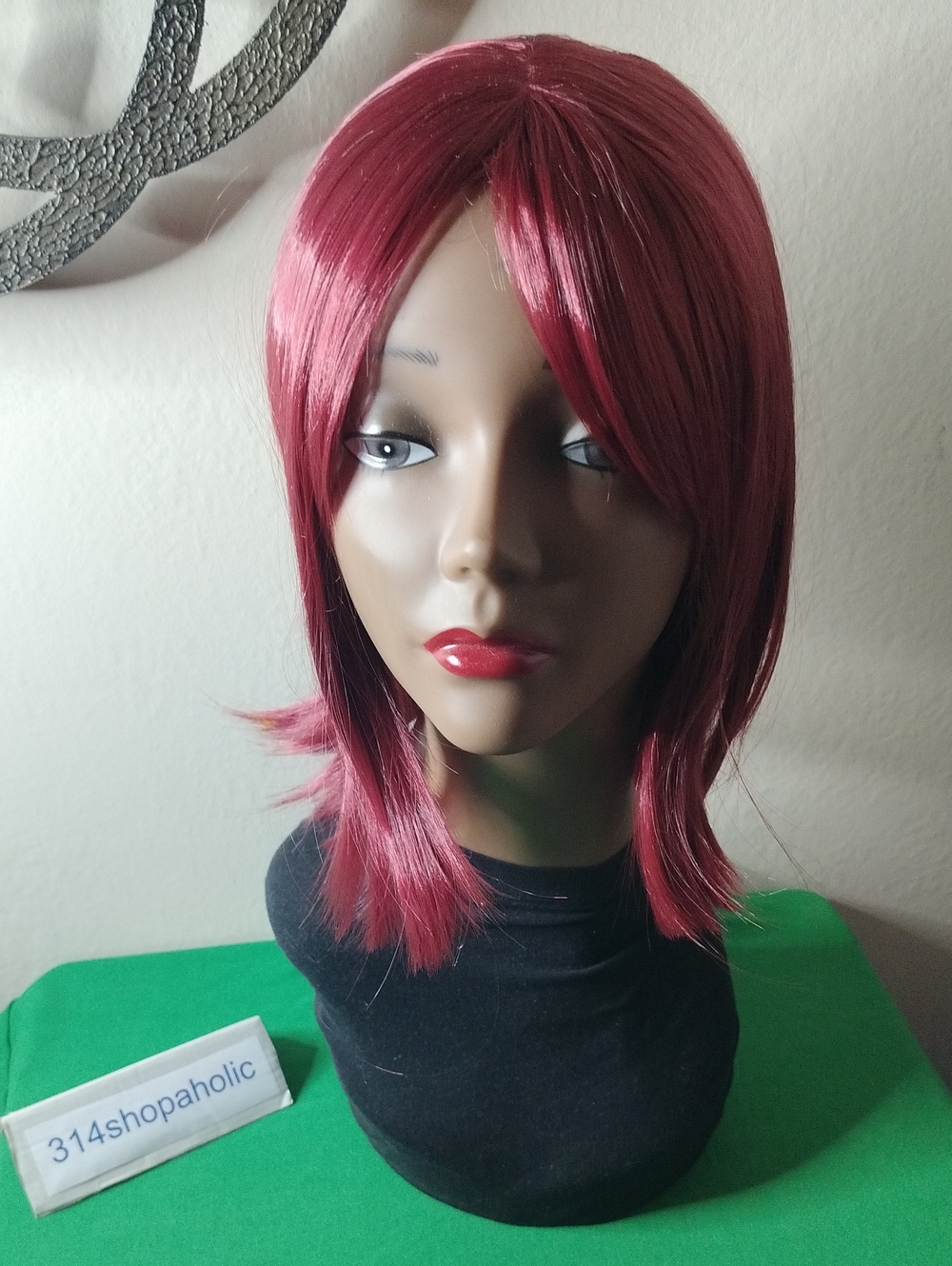 Burgundy Costume Wig